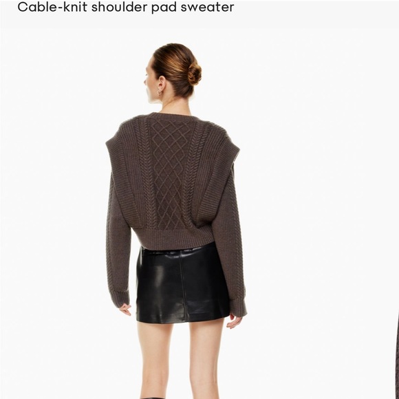 Aritzia Seek Sweater 100% Merino Wool - Picture 6 of 11